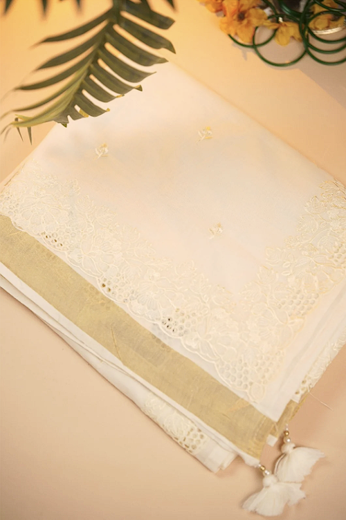 Kerala Cotton Saree TSA0962