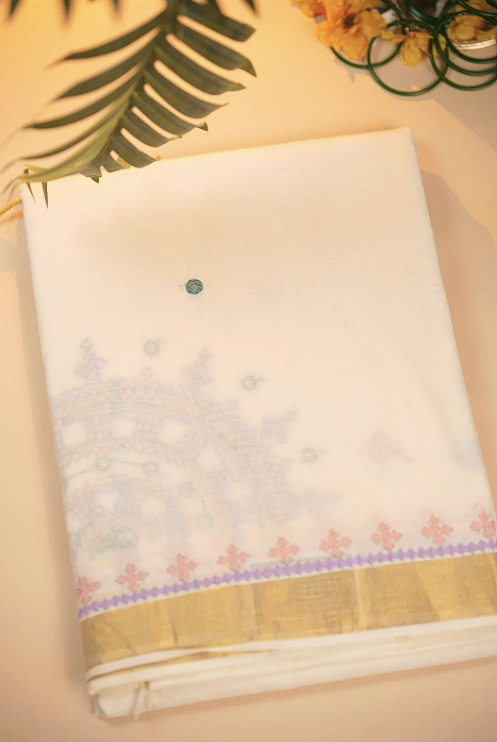 Kerala Cotton Saree TSA0966