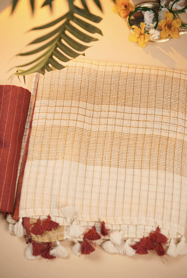 Linen Saree TSA0969