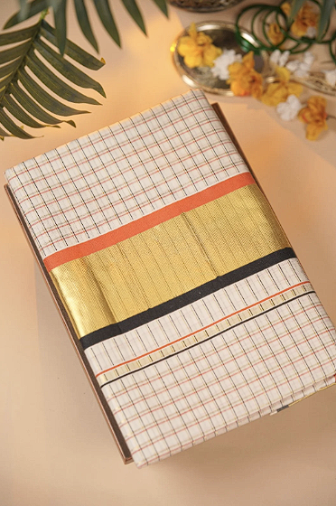 Kerala Cotton Saree TSA0940